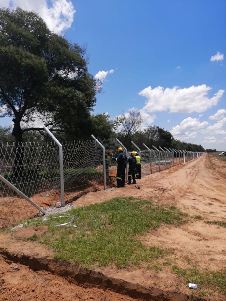 Senzability Energy Security Perimeter Fencing Project